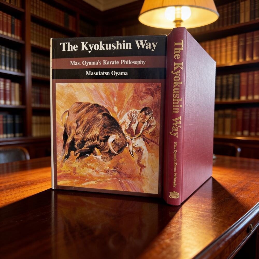 The Kyokushin Way Mas Oyama Karate Philosophy 1979 Hardcover Dust Jacket Japan